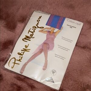 Philippe Matignon Fashion Net Tights‎ In Bicolor Cotton